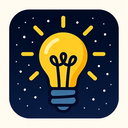 icon_space_light_bulb_bold icon preview