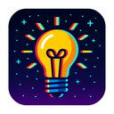 icon_space_light_bulb_digital_glitch icon preview