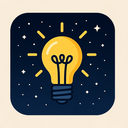 icon_space_light_bulb_elegant icon preview