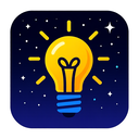 icon_space_light_bulb_futuristic icon preview
