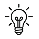 icon_space_light_bulb_outline icon preview