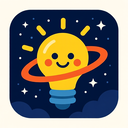 icon_space_light_bulb_playful icon preview