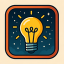 icon_space_light_bulb_retro icon preview