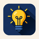 icon_space_light_bulb_shadow_effect icon preview