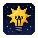 icon_space_light_bulb_sharp_edges icon preview