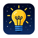 icon_space_light_bulb_transparent icon preview