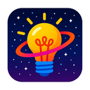 icon_space_light_bulb_vibrant_colors icon preview