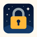 icon_space_lock_flat_design icon preview