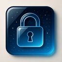 icon_space_lock_glassy icon preview