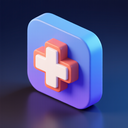 icon_space_medical_cross_3d_isometric icon preview