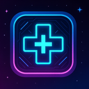 icon_space_medical_cross_cyberpunk icon preview