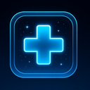 icon_space_medical_cross_futuristic icon preview