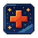 icon_space_medical_cross_pixel_art icon preview
