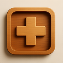 icon_space_medical_cross_wooden icon preview