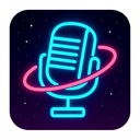 icon_space_microphone_neon icon preview