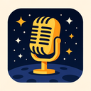 icon_space_microphone_origami icon preview
