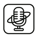 icon_space_microphone_outline icon preview