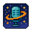 icon_space_microphone_pixel_art icon preview