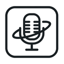 icon_space_microphone_thin icon preview