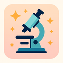 icon_space_microscope_flat_pastel icon preview