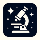 icon_space_microscope_geometric icon preview