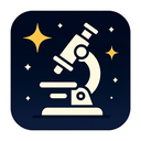 icon_space_microscope_iconic icon preview