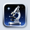 icon_space_microscope_metallic icon preview
