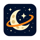 icon_space_moon_dynamic icon preview