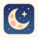icon_space_moon_flat_pastel icon preview