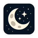 icon_space_moon_minimalist icon preview