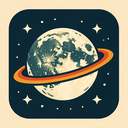 icon_space_moon_retro icon preview
