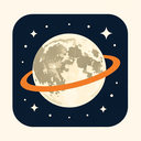 icon_space_moon_vector icon preview