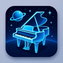 icon_space_piano_futuristic icon preview
