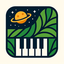 icon_space_piano_organic_pattern icon preview