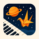 icon_space_piano_origami icon preview