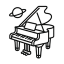 icon_space_piano_outline icon preview