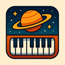 icon_space_piano_retro icon preview