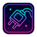 icon_space_plug_cyberpunk icon preview