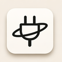 icon_space_plug_minimalist icon preview