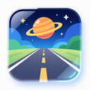 icon_space_road_glassy icon preview