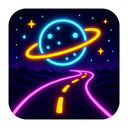 icon_space_road_neon icon preview