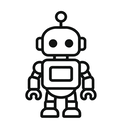 icon_space_robot_minimal_outline icon preview
