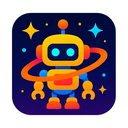 icon_space_robot_vibrant_colors icon preview
