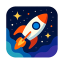 icon_space_rocket_abstract icon preview