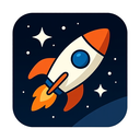 icon_space_rocket_asymmetrical icon preview