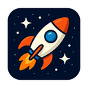 icon_space_rocket_bold icon preview