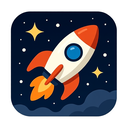 icon_space_rocket_filled icon preview