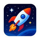 icon_space_rocket_futuristic icon preview