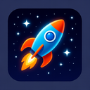 icon_space_rocket_glow_effect icon preview