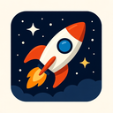 icon_space_rocket_iconic icon preview